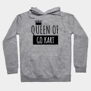 Queen of go kart Hoodie